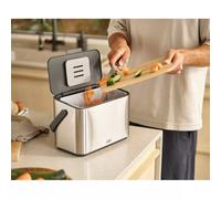 COLLECT Poubelle de cuisine Tri Sélectif composteur Joseph Joseph 4 L acier inoxydable