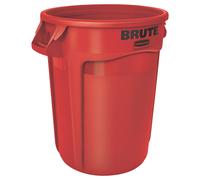 Collecteur 120 L rouge Brute de Rubbermaid
