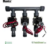 Collecteur à 3 stations avec électrovanne Rain Bird DV 9V
