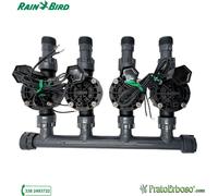 Collecteur à 4 stations avec électrovanne Rain Bird HV 24V