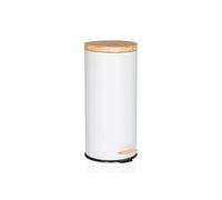 CLEAN BAMBOO | 30 l - Poubelle Blanc