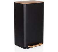 CLEAN NATURA | 30 l - Poubelle Noir