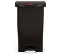 Collecteur à pédale Slim Jim, 50 litres, rouge