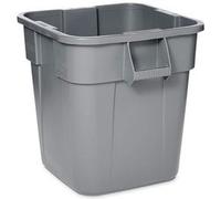Collecteur BRUTE 106 litres, carré, en PP, gris