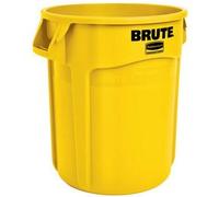 Collecteur BRUTE 75,7 litres, en PP, jaune