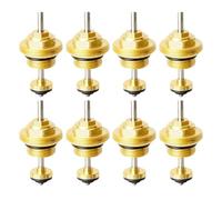Collecteur De Chauffage Au Sol,8 Pièces Noyau De Valve A Boulon De Retour,Insert De Vanne Pour Chauffage Par Le Sol,Insert De Valve A Goupille De Retour,Insert De Valve Fiable Pour Chauffage Su Sol
