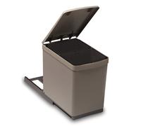 Collecteur de déchets encastrable Victory Traditionline 15 litres lève-couver...