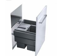 Collecteur de déchets Hailo 3608531 CS Slide Cargo Synchro 44 litres