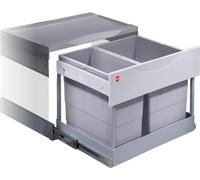 Collecteur de déchets Hailo 3644821 TR Swing Raumspar-Tandem-S-plus 18 + 12 litres