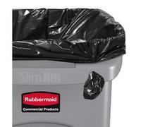 Rubbermaid Bac de tri professionnel Slim Jim 87 L Noir