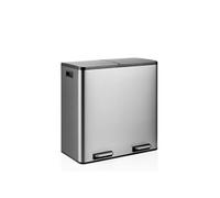 Clean 13 S | 2 x 30L - Poubelle Argent