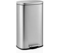 Collecteur de déchets / Système de tri des déchets Clean 15 - 30 L Acier inoxydable argent hjh OFFICE Argent
