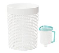 Collecteur de feuilles pour aspirateur de piscine - Filtre à mailles pour réservoir de piège, pièces de rechange réutilisables avec grande capacité pour hôtel, jardin, maison, extérieur