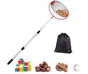 Collecteur de fruits pour grandes variétés, idéal pour les poires, les pommes, les balles de tennis, les noix. Collecteur de noix, ramasse-pommes. Permet de ramasser les fruits confortablement, sans s