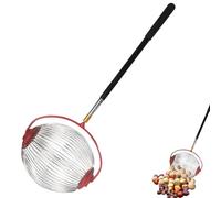 Collecteur De Noix Télescopique, Cueilleur De Noix, Récupérateur/collecteur de Noixs, Ramasser sans Se Baisser, Rouleau Ramasse Noixs Acier Inoxydable Outils de Jardinage pour Fruits Ferme Famille