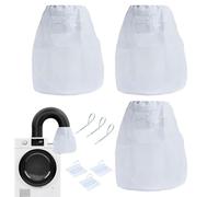 Collecteur De Peluches Sèche-Linge Kit Collecte Réutilisable Seau-Boîte | Bac Collecteur Pour Sèche-Linge Accessoire Nettoyant Séchage Linge Sans