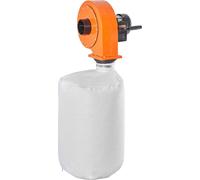 Collecteur de poussière, collecteur de poussière mural 1 HP, collecteurs de poussière pour le travail du bois 560 CFM avec sac collecteur de poussière 2,5 microns, collecteur de sciure pour le travail