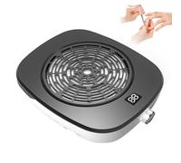 Collecteur de poussière d'ongle, extracteur de Ventilateur à Vide de 100W avec 45 Vitesses et écran LCD.Machine d'aspiration électrique Portable pour Le Polissage de Forage.Souffleur d'air Silencieux