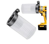 Collecteur de poussière pour cloison sèche, outil de récupération de poussière réutilisable, système de ventouse amovible, construction de chambre de collection de joints ABS, accessoire de contrôle