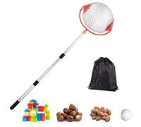 Collecteur de Rouleaux pour Gros Fruits, poires, Pommes, balles de Tennis, collectionneurs de Noix, cueilleurs de Pommes, ramasseurs de Pommes, Pratique - sans se pencher