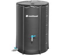 cellfast Réservoir d'eau de Pluie Pliable, Pratique, léger, Facile à Monter, Fermeture éclair, Haute qualité, capacité 250 l