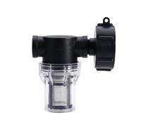 Collecteur d'eau de pluie - Raccord de robinet réservoir 1000 l avec filtre et adaptateur S60 x 6 pour tuyau d'arrosage - et respectueux de l'environnement 1/2"