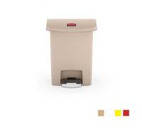 Collecteur déchets à pédale Slim Jim 30 litres - Beige