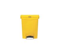 Collecteur déchets à pédale Slim Jim 30 litres - Jaune
