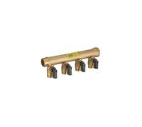 Collecteur Mf 3/4 - 4 Départs M 1/2 Avec Vannes Monobloc Vrac étiqueté