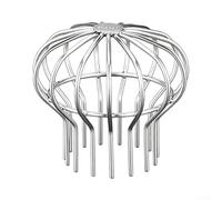 Collecteur pour feuilles Acier Inoxydable 304 Pour Tuyaux PVC 50-160mm | 304 Stainless Steel, Fits 2-6in Pipes, Prevents Clogs, Easy Install For Roof Drains & Ditches