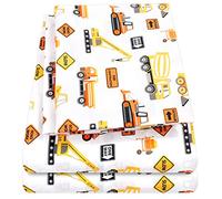 Collection 1500 Supreme pour Enfants - Parure de lit Amusante colorée et Confortable, pour garçons et Filles, Poche Profonde, Infroissable, Douce et Confortable, lit Double, Construction