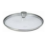 Collection 1826 Couvercle verre 16 cm bouton Inox CRISTEL