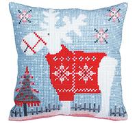 Collection D'Art Cushion KIT/Christmas DEER/40 X 40