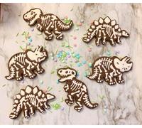 Collection de figurines de dinosaures pour enfants, emporte-pièces 3D en forme de dinosaures, lot d'emporte-pièces pour pain en forme de dinosaures