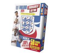 Collection officielle d'autocollants Angleterre 2024 édition tournoi - Boîte métallique