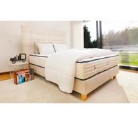 Collection Patriote 27 cm : 90 x 190 cm / Matelas + sommier + oreillers + couette + tête de lit