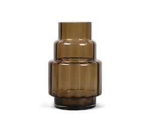 Collection Ro Réflexions Ouragan Bo. 69 Vase/Bougeoir Marron Sépia