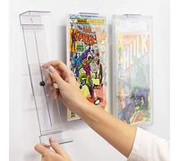 CollectorMount Bande Dessinée Livre Support D'étagère et Montage Mural, Invisible et Réglable, Lot de 1