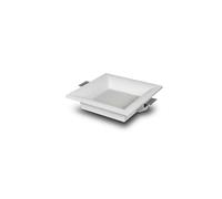 Collerette Downlight Led Intégration Plâtre/Pladur Carrée 18w Coupe 333x333 Mm Ugr17 2700k Blanc Chaud