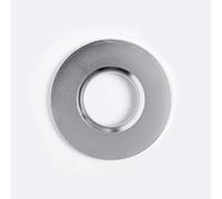 Collerette Pour Downlight Led Rond 4cct Dimmable Ip65 Argenté