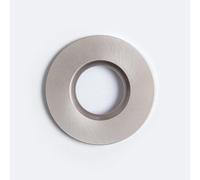 Collerette Pour Downlight Led Rond 4cct Sélectionnable Dimmable Ip65 Chromé