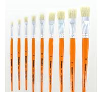 Brosse plate cléopâtre nº16 soie de porc bois fsc vernis protecteur