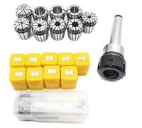 Collet Chuck MK3 ER32, y compris un jeu de 9 pinces de serrage, haute précision et stabilité ,