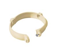 Collier à bride - FIRST PLAST - Ø80 - PVC - Sable (beige) - Gouttière 25