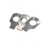 Collier à cosse unique en acier inoxydable 304 GB854, rondelle à languette d'arrêt de verrouillage avec longue(100P M4)