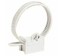 Collier à embase pour tube IRL 16 à 32 mm - blanc - Mureva Fix SCHNEIDER
