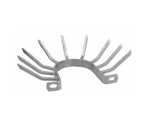 Collier anti-escalade - pour tubes de descente d eau pluviale - galva WALRAVEN