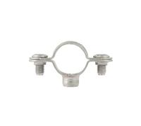 Collier Atlas simple en acier zingué blanc - M7x150 - Ø 28 mm - Boite de 100 - - CS28