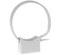 Collier avec Embase Gris RAL7035 pour Tube 10 à 35 mm - EUROHM - 43311