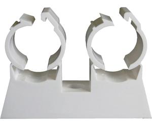 Collier blanc TUB-RING double 20mm pour tubes multicouches boîte de 50 - ING FIXATIONS - A315230